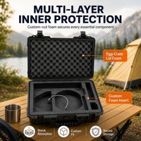 Étui de protection tout-en-un professionnel Starlink Gen 3/Gen 2, étanche à la poussière et à l'eau IP67, design ergonomique pour l'internet satellite