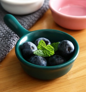 Criativo Mini Multi-cores Placa De Molho De Cerâmica Prato Pequeno De Cerâmica Prato De Mergulho Doméstico Prato De Molho De Sushi Redondo - Product Image 6