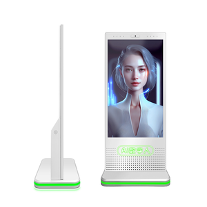 <span class=keywords><strong>Meilleur</strong></span> <span class=keywords><strong>prix</strong></span> d'usine, kiosque numérique AI de 55 pouces avec caméra, écran tactile vocal, système Android, OEM ODM, certifié CE RoHS - Product Image 2