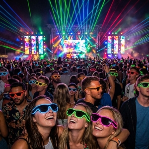Gafas de Sol LED Recargables por USB con Logotipo Personalizado para Halloween, Navidad, Año Nuevo, Eventos, Festivales de Música, Gafas con Luz de Neón - Product Image 4