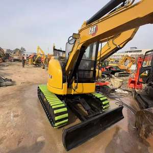 Mini-excavatrice d'occasion en bon état pour 305.5E, 5 tonnes, modèle 2025, avec moteur, pompe et moteur électrique, capacité de la benne de 0,22 m³, puissance de 34,1 kW - Product Image 4