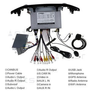 Jeep Grand Cherokee <span class=keywords><strong>Android</strong></span> grabadora de Radio 2010-2019 coche Multimedia Player Stereo PX6 unidad Tesla GPS navi - Product Image 5