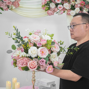 ดอกไม้ประดิษฐ์ DKB แบบเหมือนจริง ขายดี ดอกไม้ไหมประดิษฐ์ขายส่ง สำหรับตกแต่งโรงแรม งานแต่งงาน งานวันเกิด งานโรงเรียน - Product Image 1
