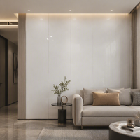Panneau mural en PVC veiné or blanc, résistant aux rayures, imperméable, pour fond de télévision, décoration de salon