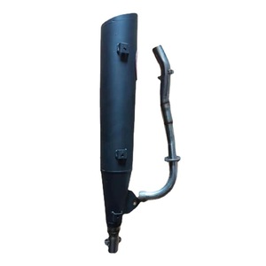 <span class=keywords><strong>ท่อ</strong></span>ไอเสียรถจักรยานยนต์สแตนเลส (สีดำ/สีเงิน) สำหรับ XRM WAVE MIO RAIDER AEROX CLICK BEAT - Product Image 5
