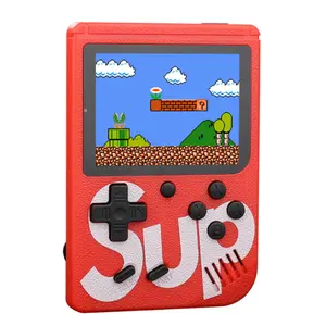 400in1 SUP game box connected TV 1020mah built in battery gaming controller joystick 3inch screen toy for kids