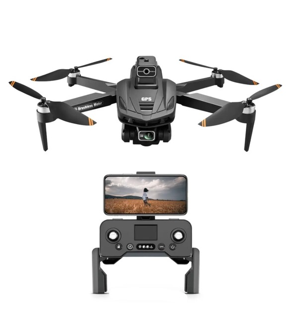 V168 PRO MAX GPS Drone HD Camera FPV Wide-Angle 2*Batteries Aircraft Optical Flow Obstacle Avoidance GPS Positioning RC Dron Toy