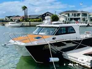 33ft 10m Aluminium Twin Hull Cabin Cruiser Motor Yacht Power Speed Boat <span class=keywords><strong>Bateau</strong></span> <span class=keywords><strong>de</strong></span> pêche Catamaran à vendre - Product Image 5