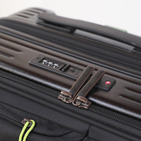 Valise de voyage d'affaires Oxford à 4 roues pivotantes, bagage léger unisexe, bagage cabine