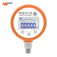 Manomètre numérique OEM IP65 personnalisable, haute précision 0,02 % FS, affichage numérique, pour air et liquide