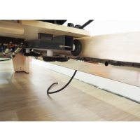 Reformer Pilates en Bois MJD W23A – Machine d'Exercice Durable, Écologique et Réglable avec Demi-Tourne pour la Maison