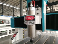 Router CNC Mini Portabel Presisi Tinggi untuk PCB, Aluminium, dan Kayu 3D 6090 Motor Stepper Tunggal Sekrup Bola Pendingin Air Gear CNC
