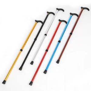 Canne <span class=keywords><strong>télescopique</strong></span> en alliage d'aluminium pour homme âgé, <span class=keywords><strong>bâton</strong></span> <span class=keywords><strong>de</strong></span> randonnée, <span class=keywords><strong>pas</strong></span> <span class=keywords><strong>cher</strong></span> - Product Image 5