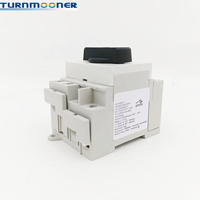 Turnmooner, interruptor aislador de CC PV, 1000V, 32A, interruptor de fusible Solar de riel Din, Desconector con mango giratorio, 2 uds./T 4P