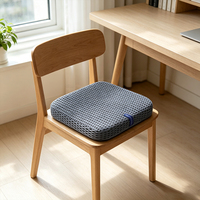 Coussin de chaise de bureau respirant en polymère POE pour soulager la sciatique et soutenir le coccyx, coussin à haute densité en polyéthylène