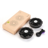 Ventilateur gilet climatisation vêtements ventilateur lumineux vêtements de travail Usb ventilateur veste corps refroidissement vêtements