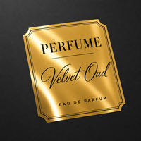 Étiquettes en PET argentées brossées mates de qualité supérieure, autocollantes, imperméables, pour l'emballage de flacons de soins de la peau et de parfums de luxe