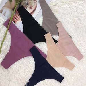 Tanga sin Costuras para Mujer, Bragas Cómodas de Algodón, Tanga Sexy para Mujer - Product Image 2