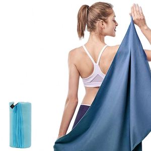Toalla Deportiva de Microfibra Personalizada, Secado Rápido, Color Sólido, Absorbente de Sudor, para Gimnasio, Ejercicio, Yoga, Viajes - Product Image 1