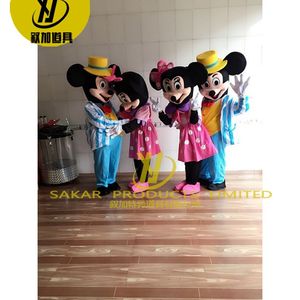 ชุดมาสคอตหนูและแมวเดินตัวละครการ์ตูนเครื่องแต่งกายสำหรับผู้ใหญ่ - Product Image 3