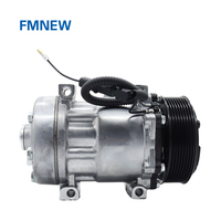 Compresseur de climatisation automobile SD7H15-4420 8PK 12V pour CAT