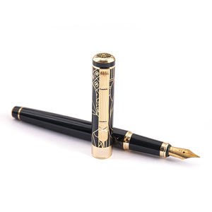 Set Regalo di Penne Stilografiche Premium con Custodia in Pelle, Scrittura Fluida, <span class=keywords><strong>Penna</strong></span> di Lusso e Ricariche d'Inchiostro per Professionisti e Laureati - Product Image 1