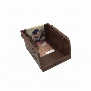 Organizer per Desktop e cassetti a 2 livelli marrone basso Inomata 03 - Product Image 1