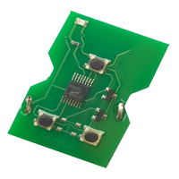 Placa PCB para Llave de Coche con 3 Botones, 315/433 MHz para BMW E31 E32 E34 E36 E38 E39 E46 Z3i, Llave de Control sin Chip