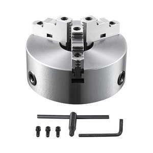 Mandril hidráulico autocentrante de 3 mordazas K11 de 80mm, 100mm, 200mm, 250mm para torno, mandril de mordazas blandas para fresadora - Product Image 1