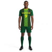 Conjunto de Uniforme de Fútbol Personalizado por Sublimación, Estilo Retro, Transpirable, para Equipos de Fútbol