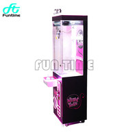 Mini nouveau jeu grue griffe Machine avec Bill Acceptor maquina de garra jouet receveur en peluche jeux à jetons pour les enfants