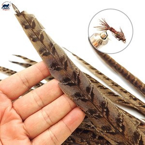 Lot de 5 mouches artificielles <span class=keywords><strong>nymphe</strong></span> queue de faisan nouées à la main, PTN, mouches humides coulantes avec plumes d'autruche pour la pêche à la truite et <span class=keywords><strong>au</strong></span> grayling, taille 12 #   14 # - Product Image 4