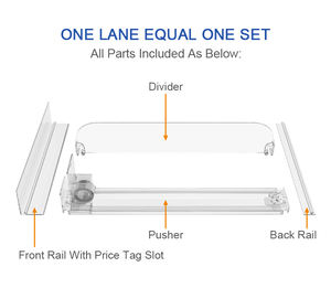 <span class=keywords><strong>OEM</strong></span> ODMพลาสติกดันชั้นวางอัตโนมัติขับเคลื่อนฤดูใบไม้ผลิและวงเวียนสำหรับแต่งหน้าเครื่องสำอาง - Product Image 2
