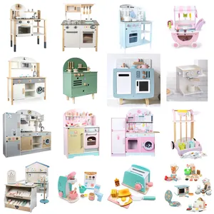 2022 Детские деревянные игрушки для девочек, детский кухонный игровой набор, деревянные игрушки для детей, малышей
