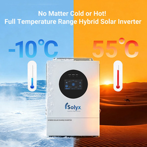 Onduleur Solaire Solyx Standard Américain 6,<span class=keywords><strong>2</strong></span> kW à <span class=keywords><strong>Phase</strong></span> Divisée 120V/240V avec Batterie 48V, WiFi, BMS, Onde Sinusoïdale Pure pour Systèmes Hors Réseau et Connectés - Product Image 2
