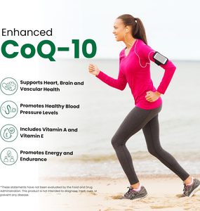 Suplemento Alimenticio de Coenzima Q10 en Cápsulas Blandas, Marca Privada ODM/OEM, CoQ10 a Granel para Adultos - Product Image 3