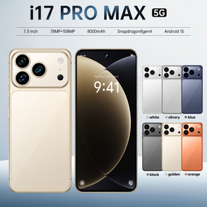 I17 Pro Max 5G smartphone 4G LTE Quad Core 256GB 512GB 1TB 2TB I16 Android <span class=keywords><strong>OS</strong></span> 6.9 pollici All Screen HD + pulsante azione GPS arancione - Product Image 6