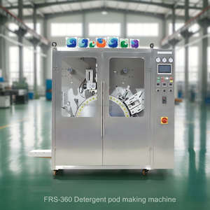 Máquina Automática Rotativa para Fabricación de Bolsas de Detergente Líquido, Equipo de Llenado, Envoltura y Sellado, Fácil de Operar - Product Image 1