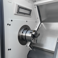 Tour CNC à double broche à lit incliné pour centre d'usinage automatique de moyenne intensité, avec porte-outils 6 axes 6 stations BL-H40P