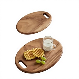 Planche à découper en <span class=keywords><strong>bois</strong></span> massif de noyer d'Amérique du Sud créative, planche à découper pour salade, petites assiettes, cuisine - Product Image 1