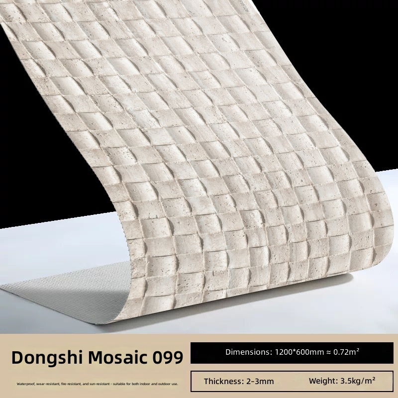 Travertine mosaic 106
