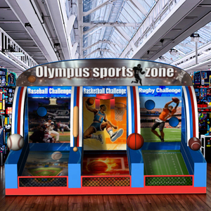 Juego Inflable Comercial Más Popular, Bungee Run con Aro de <span class=keywords><strong>Baloncesto</strong></span>, Juego de <span class=keywords><strong>Rebote</strong></span> - Product Image 1