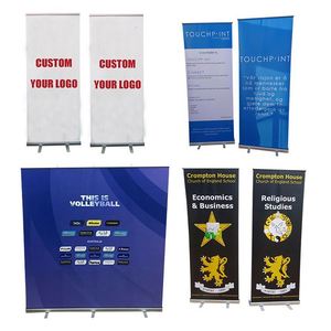 Expositor de pie para pancartas enrollables, Banner enrollable móvil para exteriores, Soporte eléctrico para pancartas enrollables - Product Image 1