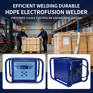 Máquina de Soldadura por Electrofusión de Control Digital Jinquan para Accesorios de Tubería de HDPE DN200--DN500 para Uso en Construcción y Agricultura - Product Image 1