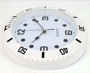 Quartz Analog Plastic Watch <b>Wall</b> <b>Clock</b> Modern with Custom logo Printed for Living Room Home <b>Decor</b> Promotion Gift - Product Image 2