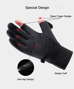 Nuovi Guanti Invernali Termici Antiscivolo con Touch Screen per Uomo e Donna, Guanti da Ciclismo Antivento - Product Image 5