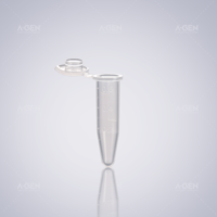 Tube de microcentrifugation en plastique de 0,6 ml, consommables de laboratoire professionnels pour les instituts de recherche, les laboratoires biotechnologiques