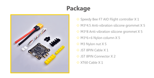 Controlador de Vuelo SpeedyBee F7 AIO STM32F722 ICM20689 <span class=keywords><strong>BMP280</strong></span> 32MB Blackbox BLE 3-6S 5V 9V BEC 36.5mm para Dron FPV de 3.5-5 Pulgadas - Product Image 6