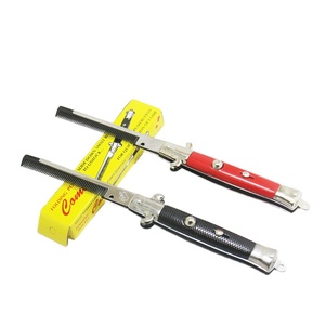 Lược Gấp Gọn Lược Bướm Tập Luyện Bằng Thép Không Gỉ Lược Chải Ria Mép Râu Dụng Cụ Tạo Kiểu Tóc Cho Tiệm Làm Tóc - Product Image 1