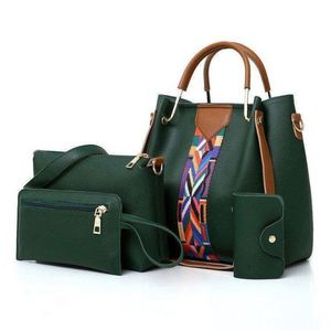 Ensemble de quatre pièces de mode européenne et américaine Maxfree, sac à main pour maman, sac à bandoulière, sac à main à porter sur l'épaule - Product Image 3